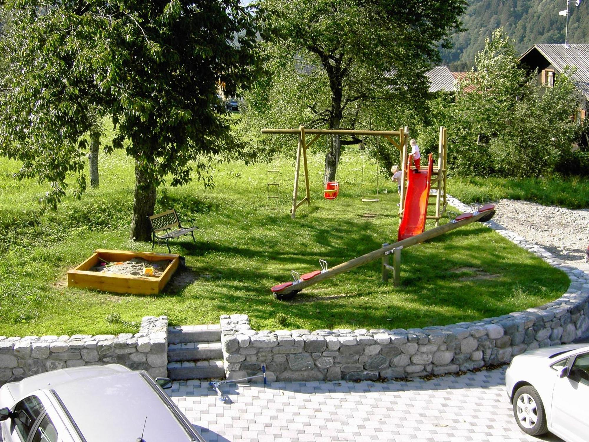 Apartmán Haus Muntschnei Sankt Gallenkirch Exteriér fotografie